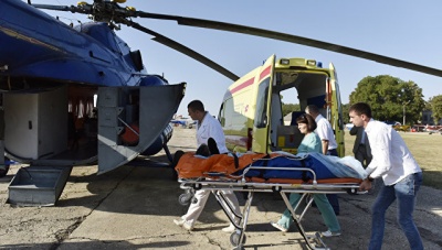 В Крыму транспортировать тяжелобольных пациентов будет новый вертолет