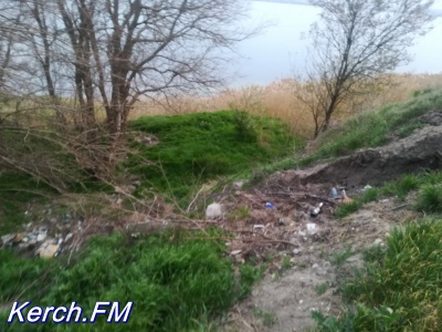 Ты репортер: Керчане просят «свиней» не выбрасывать мусор на обрыв