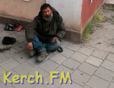 Керчане просят оказать помощь бездомному