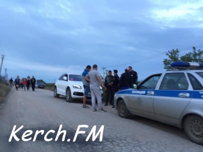 Полиция следила за порядком в крепости Керчь
