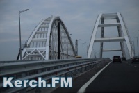 Цифра дня: за сутки через Крымский мост проехали более 20 тысяч машин