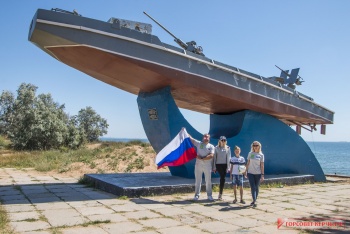 Новости » Общество: В Керчь приехал очередной автопробег