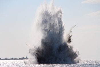 Специалисты из Керчи уничтожили 100-килограммовую авиационную бомбу