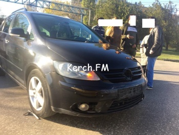 В Керчи на Камыш-Бурунском шоссе произошла авария