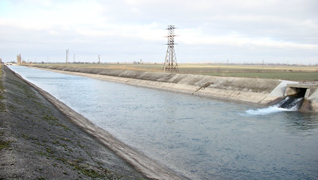 Водовод для переброски воды на север Крыма построят за два года