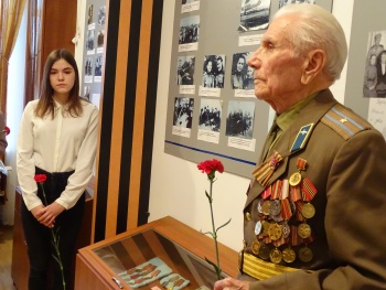 В керченской школе № 15 прошли военно-патриотические мероприятия