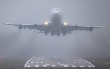 Из-за тумана в аэропорту Симферополя задерживаются рейсы