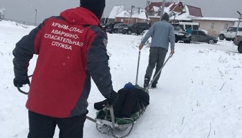 В горах Крыма пострадала туристка из Новороссийска