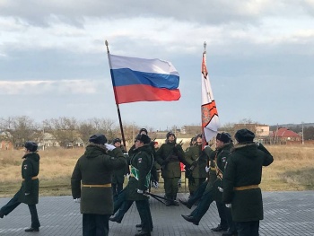 В Керчи новобранцы приняли военную присягу