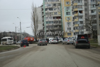 Новости » Криминал и ЧП: На КУОРе произошло ДТП с участием нескольких автомобилей