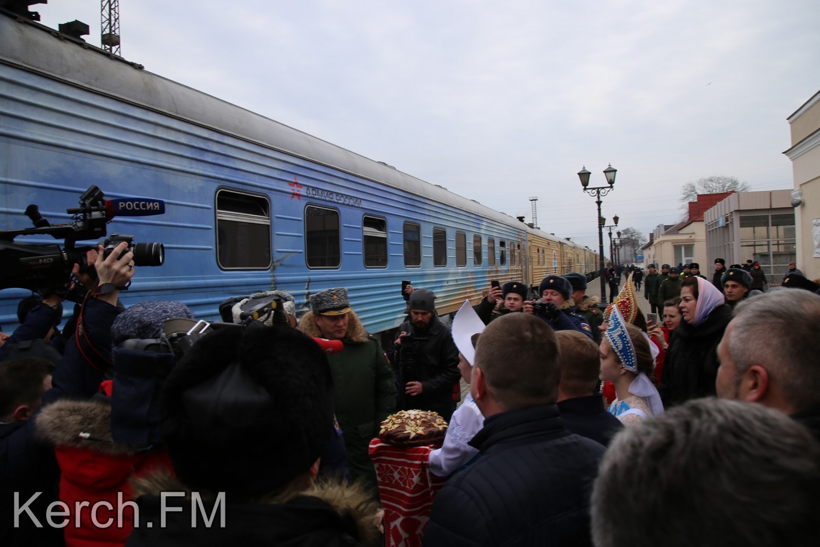 Поезд с трофейным оружием сирийских боевиков приедет в Алтайский край