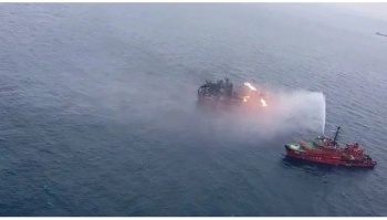 В Черном море прекратился пожар и на втором танкере