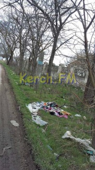 Ты репортер: Керчане просят коммунальные службы Керчи убрать часть улицы Котовского