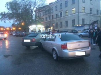 Вчера в Керчи столкнулись «SKODA» и «Opel»