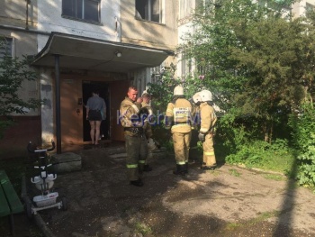 Предварительной причиной пожара на Будённого стало курение в постели