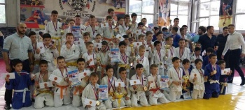 Новости » Общество: Керчане поучаствовали в открытом командном турнире по дзюдо «Стенка на стенку»