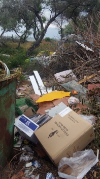 К сезону готовы: в Курортном рядом с морем появилась свалка мусора