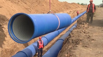 Подрядчик строительства водовода в Восточном Крыму планирует запустить его в 2022 году