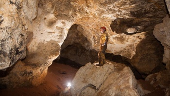 Новости » Общество: Спелеологи начали сканировать пещеру под «Тавридой»