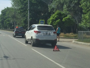 В Керчи столкнулись «Lada» и «Hyundai»