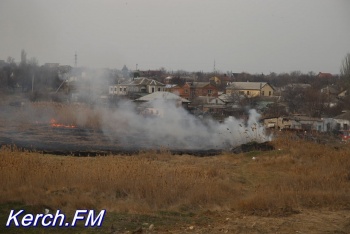 В Керчи зафиксировали 190 сообщений о пожарах и загораниях