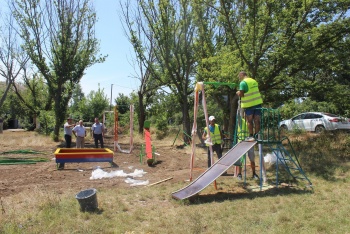 Одиннадцать детских игровых площадок хотят установить в Керчи