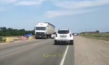 В аварии под Марфовкой на «Тавриде»  погиб водитель «Почты Крыма»