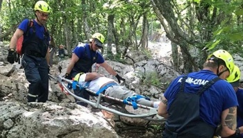 На Ай-Петри спасли туристку, получившую травму