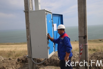 КРЭС обеспечил крепость «Керчь» электроэнергией