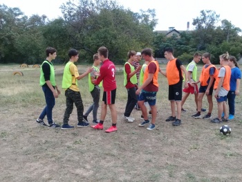 Новости » Общество: В керченском техникуме прошли соревнования по футболу