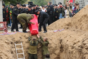 В Керчи перезахоронили останки 161 солдата