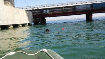 У Крымского моста нашли бомбы