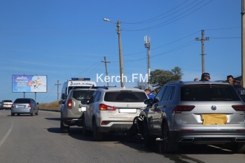 На Куль-Обинском шоссе произошла тройная авария, есть пострадавшие