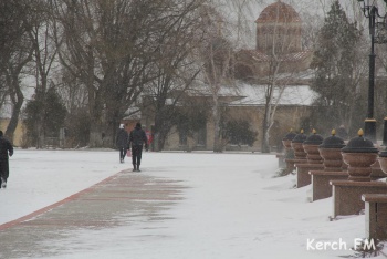 Декабрь в Крыму начнется с мокрого снега и похолодания