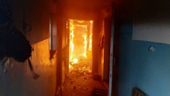 В Керчи сгорел дом в кооперативе