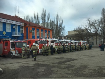 МЧС провели в Керчи генеральную репетицию к открытию ж/д части Крымского моста