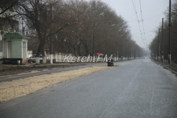 На Вокзальном шоссе дорогу подготовили к асфальтировке