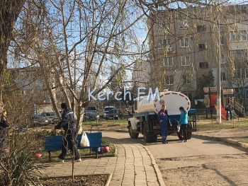 В некоторых районах Керчи - перебои с водой