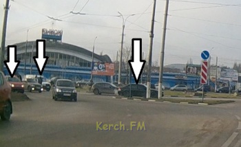 В районе автовокзала в Керчи произошло ДТП
