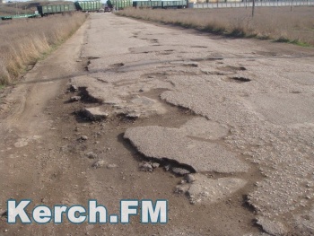 В Керчи рассказали, какие дороги хотят отремонтировать в этом году