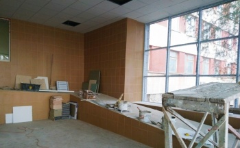 Ремонт первого этажа Керченской  больницы №1 хотят закончить в апреле