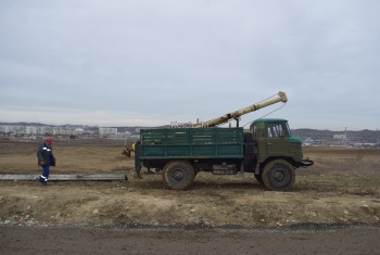 Новости » Общество: Керченский РЭС строит новую линию для садового товарищества в районе Бочарки