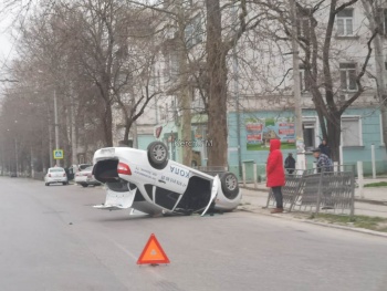 Новости » Криминал и ЧП: Стали известны подробности аварии с учебным автомобилем в Керчи