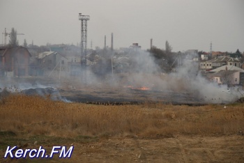 Новости » Общество: Керчанам напомнили об ответственности за разжигание костров в период  особого противопожарного режима