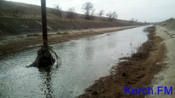 Северо-Крымский канал по-прежнему работает на водоснабжение республики