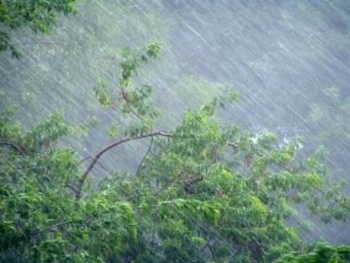 Новости » Общество: МЧС предупреждает о возможном ливне и шторме у берегов Керчи