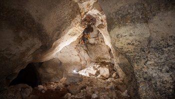 В пещере «Таврида» нашли уникальные для России минералы