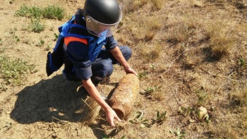 На территории Крепости Керчь нашли 100-килограммовую бомбу