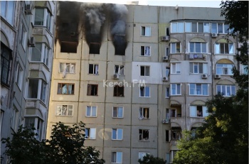 Пострадавшая на пожаре в Керчи получила ожог 60% тела