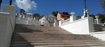 Работы на Митридатской лестнице обещают завершить уже этой осенью
